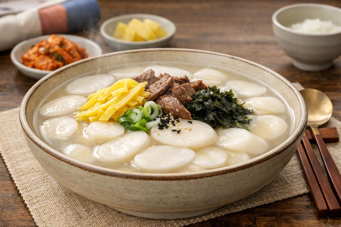 Tteokguk on New Year’s Day